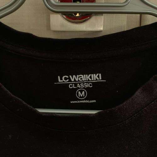 LC Waikiki Classic T-shirt black, size M, like new