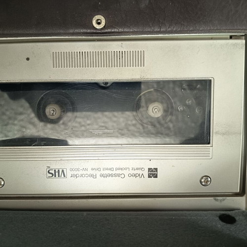 National WV3030N video camera with NVB30 amplifier and NV3000 video used, non-working