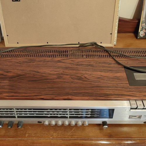 Telefunken Cavatine 101 vintage radio used, cassette not working