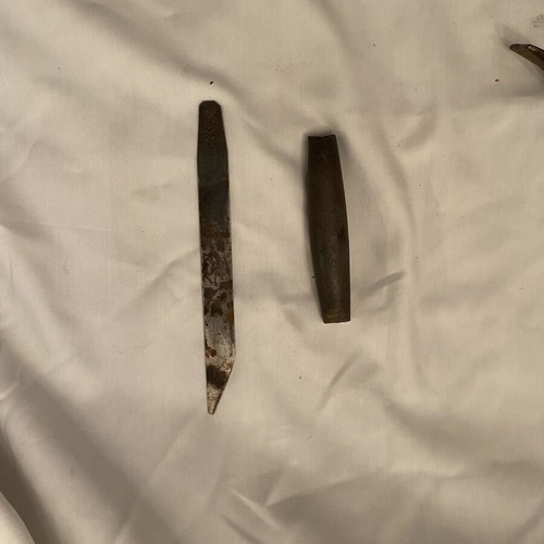Shoe Repair Tools set used, antique cobbler equipment