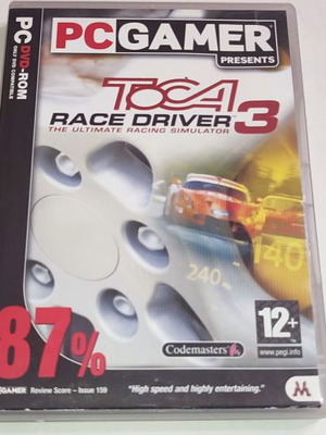 PC TOCA Race Driver 3 μεταχειρισμένο, racing παιχνίδι 2006