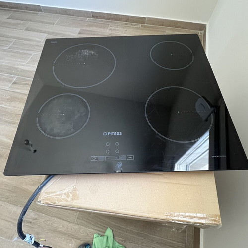 PITSOS Ceramic Built-In Hob 4 Cooking Zones used