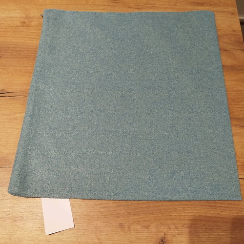 Cushion cover 45x45 cm new with tag, sky blue