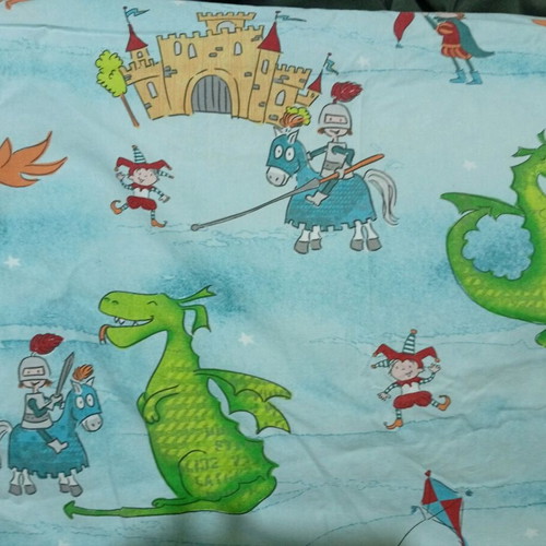 Nef Nef Kids Single Quilt knights dragons like new 160x240