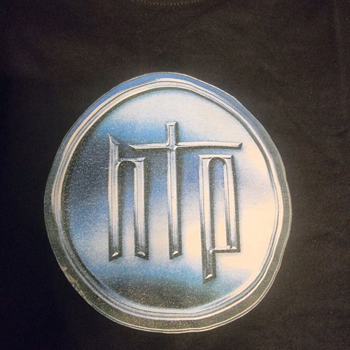 Hughes Turner Project T-shirt used, size Large, black