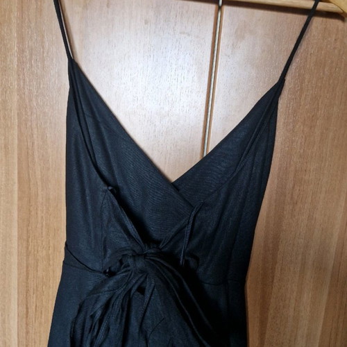chinese dress ladies ZARA. Black linen dress Ts – Hibuy market main image 0