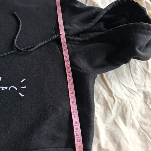 Travis Scott Teen Hoodie Size XL Black Like New