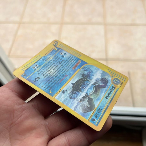 Blastoise 37/165 EX Reverse Holo card used in excellent condition