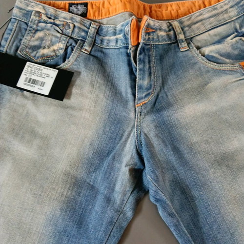 Harley Davidson jeans αφόρετα W30 L32 μπλε