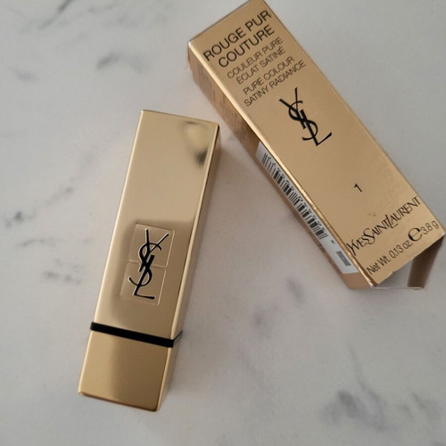 YSL Rouge Pur Couture lipstick 01 Le Rouge, full size