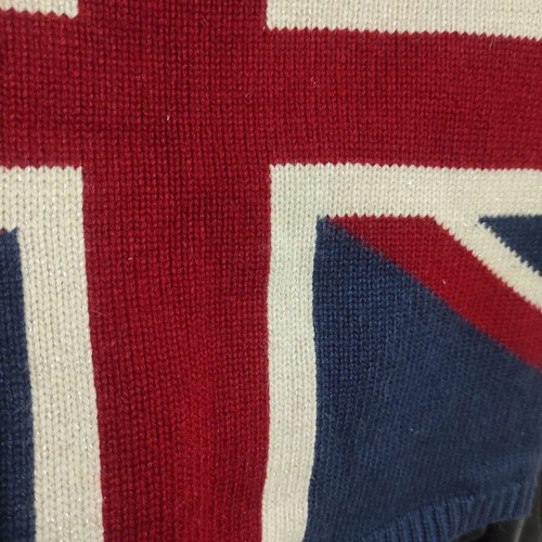 Atmosphere wool sweater with England flag like new, size M