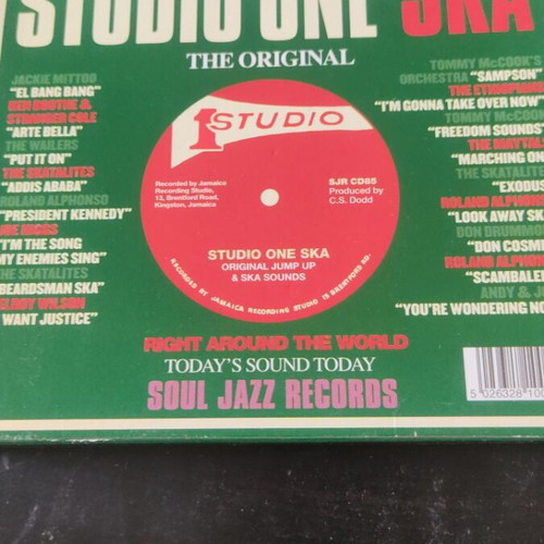 Studio One Ska Various Artists Reggae Record