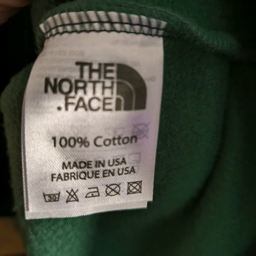 The North Face jacket-fleece like new, green, XXL