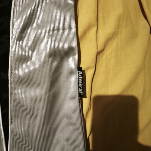 Admiral collectible sports shirt XL like new, black and grey