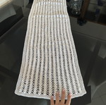 Handmade vintage table runner