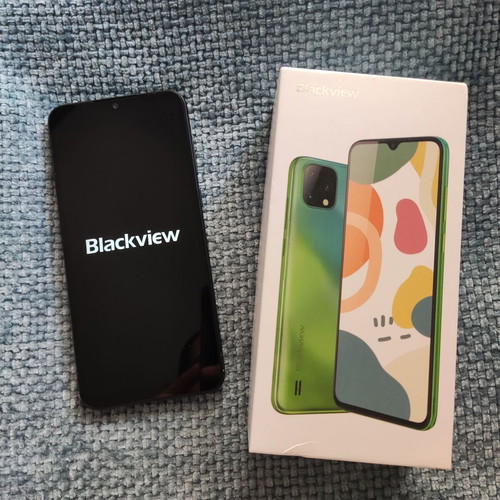 Blackview A55 smartphone like new, black, 16GB, dual SIM