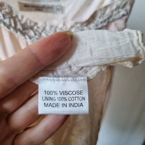 Mes demoiselles camisole like new, size M, pink boho design