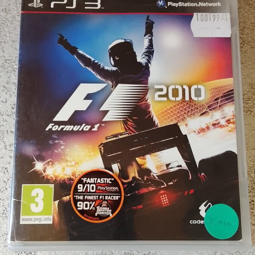 Formula 1 2010 παιχνίδι PS3 σαν καινούργιο με βιβλιαράκι