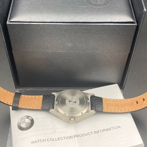 BMW Black Silver Watch - 32mm Ladies by Tourneau Swiss