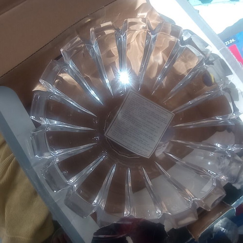 Crystal bowl unused