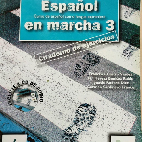 Spanish Learning Book Español en Marcha 3 B1 Cuaderno de ejercicios used
