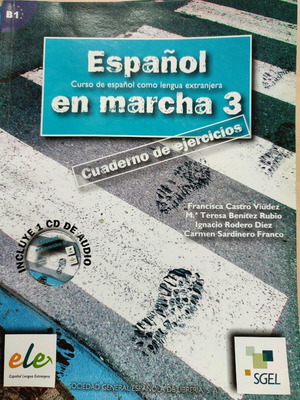 Spanish Learning Book Español en Marcha 3 B1 Cuaderno de ejercicios used
