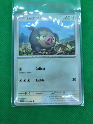 Lechonk Pokémon TCG Scarlet & Violet Base Set 155/198 Holo Promo καινούργιο