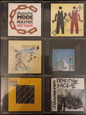 Depeche Mode Singles Collection & Greek Tribute CD μεταχειρισμένο, ηλεκτρονική