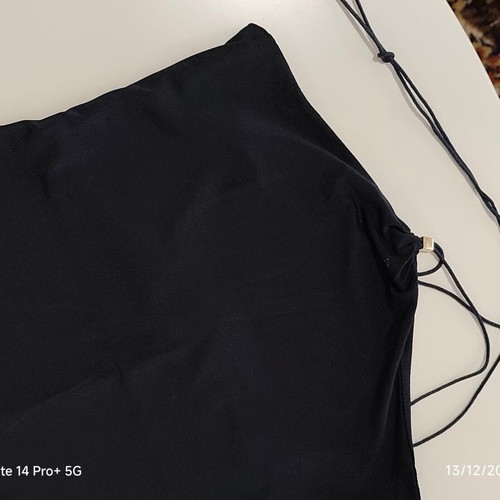 Zara black elastic dress like new, size S