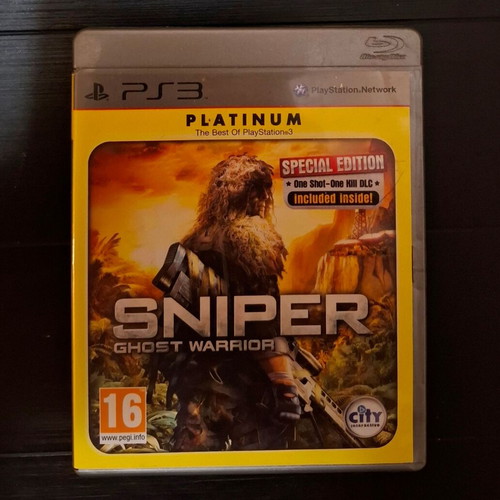 Sniper Ghost Warrior PlayStation 3 like new