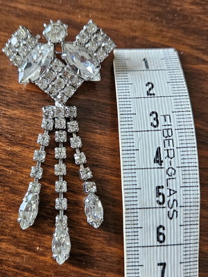 Strass brooch like new