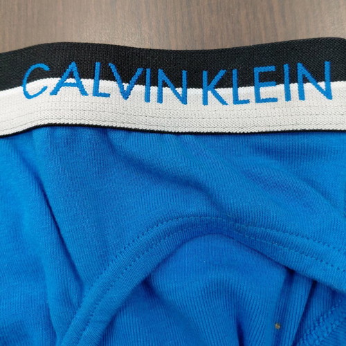 Calvin Klein men's briefs size S new, pack of 2, black and blue