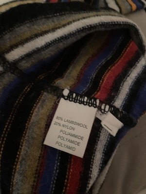 Leonard's striped lambswool sweater, size M