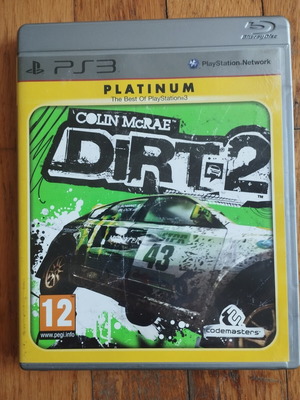 Colin McRae Dirt 2 PS3 игра употребявана, пълна