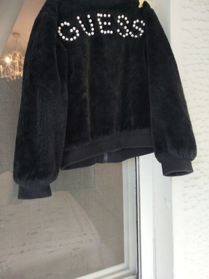 Guess jacket like new, black, size 140 cm for 10 years