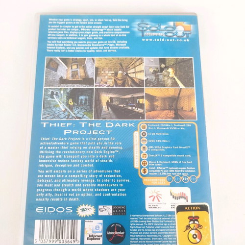 Thief PC game like new, action - RPG