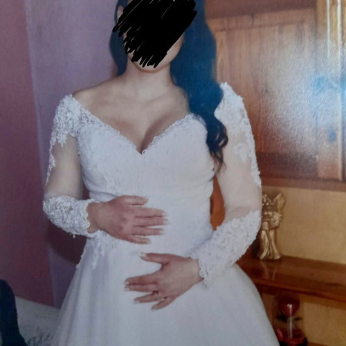 Cosmobella Milano wedding dress by Demetrios, size Medium