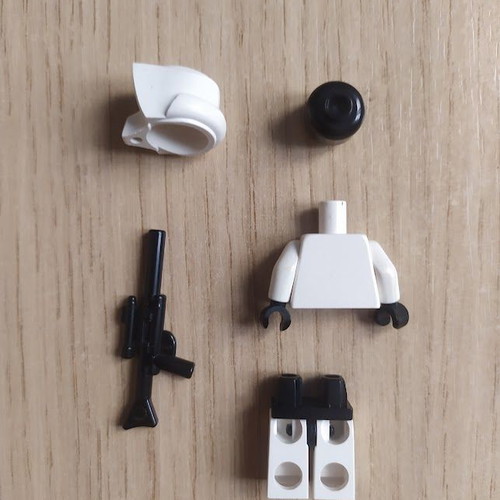 Lego Star Wars Scout Trooper Minifigure sw0005a with Blaster