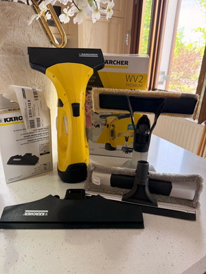 Kärcher WV 2 Premium window cleaning set like new