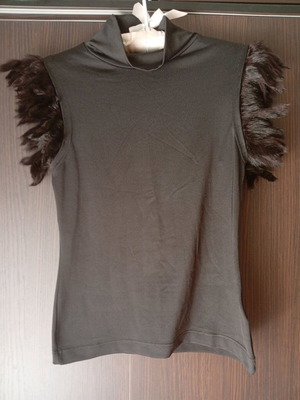 Women's black blouse new, size S