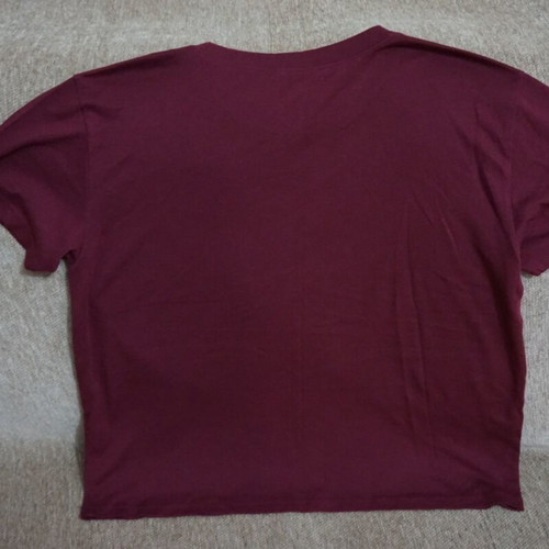 Hollister women's red short-sleeve blouse like new size M