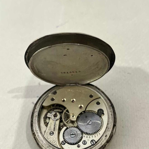 Omega vintage pocket watch early 20th century used, not working