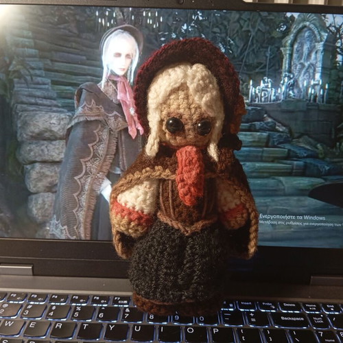 Crochet Plushie The Doll from Bloodborne handmade, new