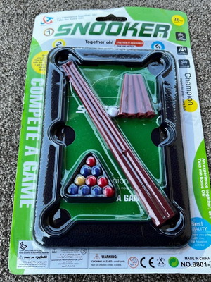 Pocket billiards sealed, new