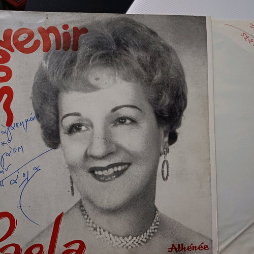 Paola record used with original autograph
