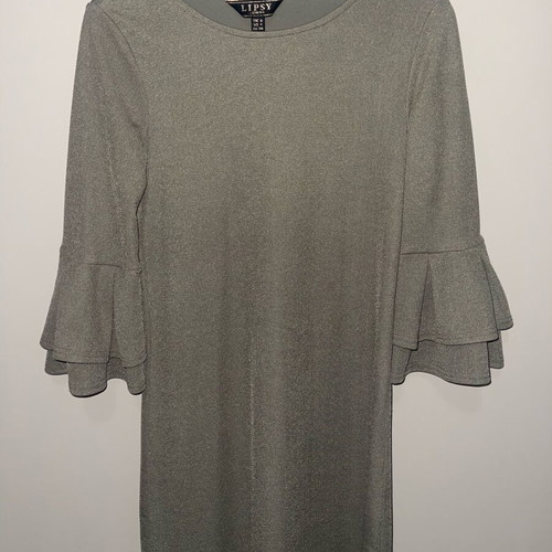 Lipsy London dress green like new, size S