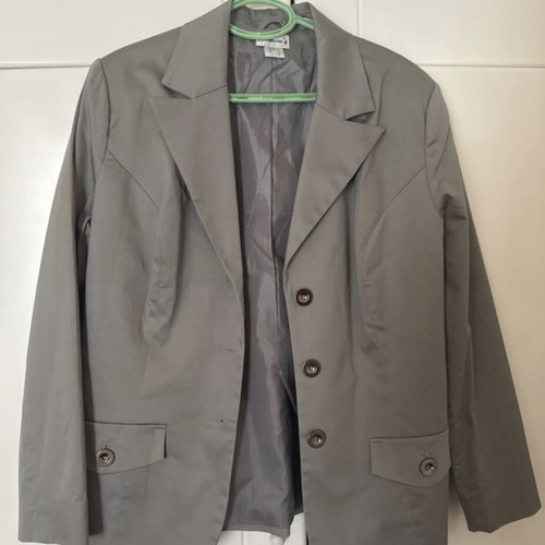 Jacket like new, gray, size XXL
