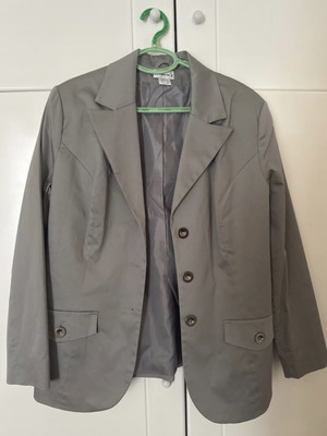 Jacket like new, gray, size XXL
