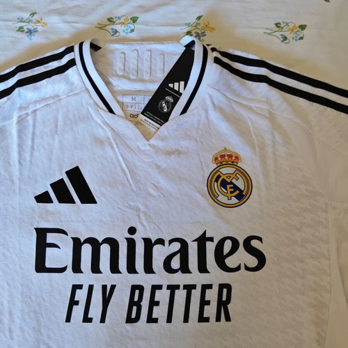 Real Madrid Authentic Home Jersey 24-25 Brand New Size M