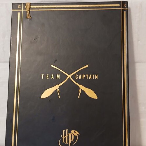 Harry Potter Quidditch Captain journal notebook